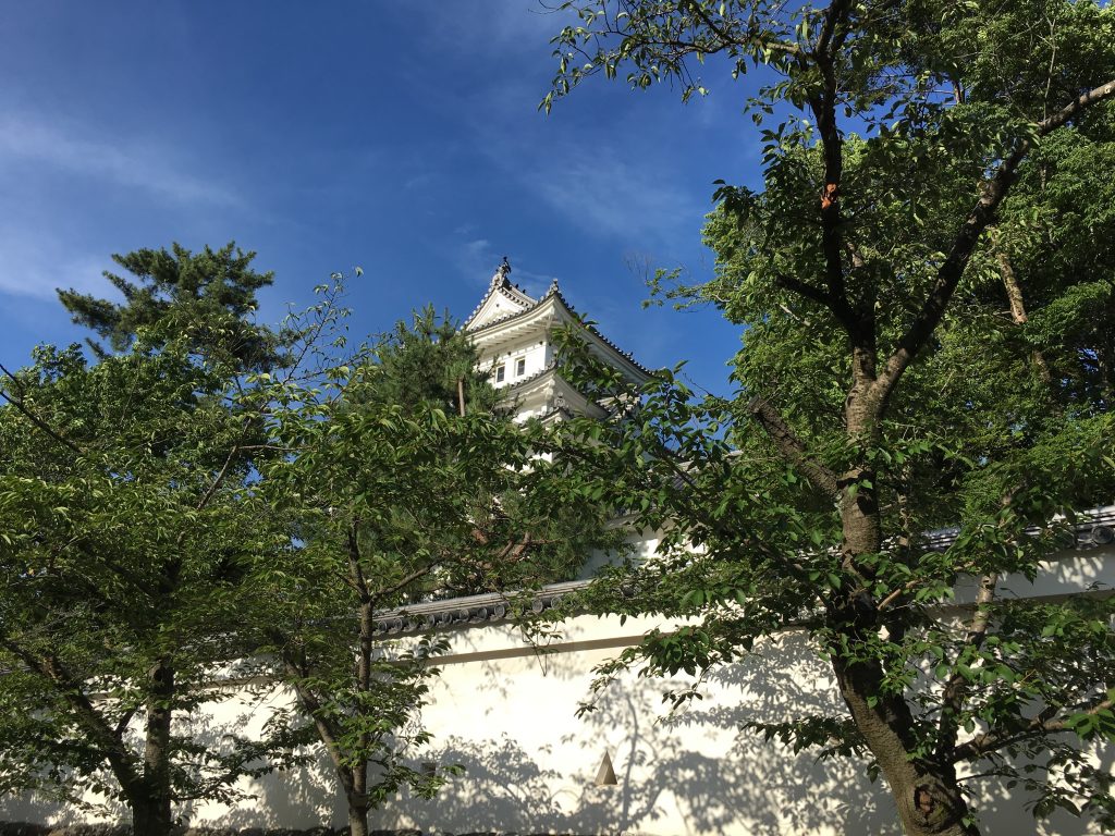 大垣城を訪れる。