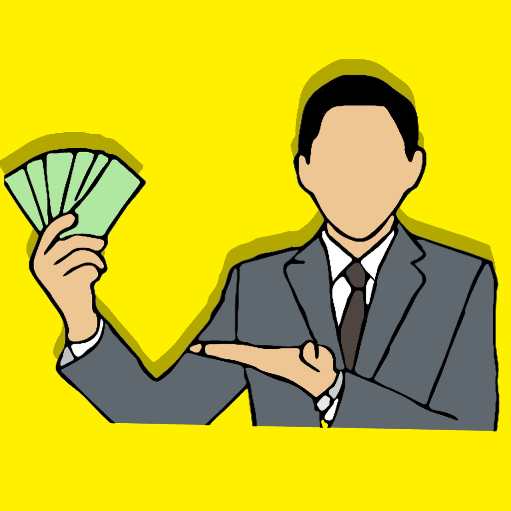 50万円お金を借りる。